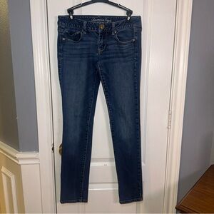 american‎ eagle womens Skinny Jeans Size 4Regular Color Blue